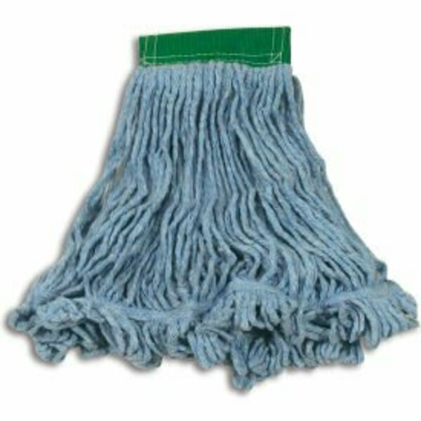 Rubbermaid Commercial Rubbermaid Medium Super Stitch CottonSynthetic Wet Mop W 1 Headband  FGD25206BL00 FGD25206BL00
